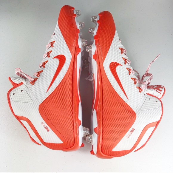 Cleats Nike Alpha Men’s Football  Orange Size 16 - Picture 6 of 8
